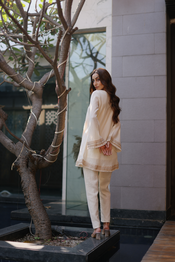 Flared Cotton Tassel Set