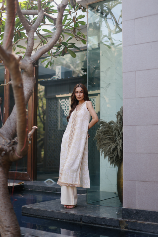 Slit Kurta Coord Set