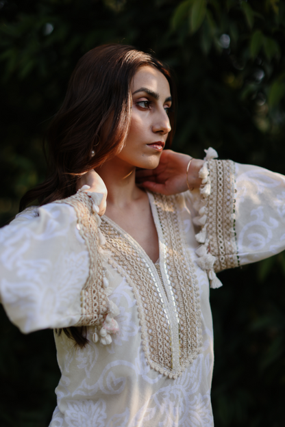 Tonal Tassels Coord Set