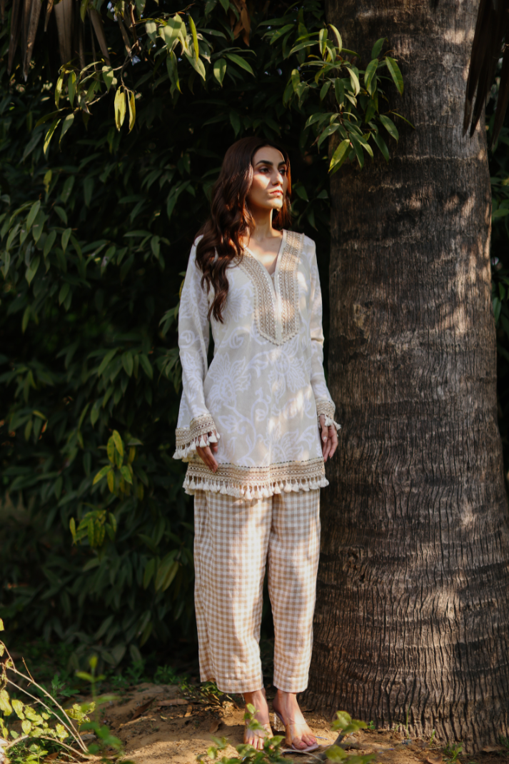 Tonal Tassels Coord Set