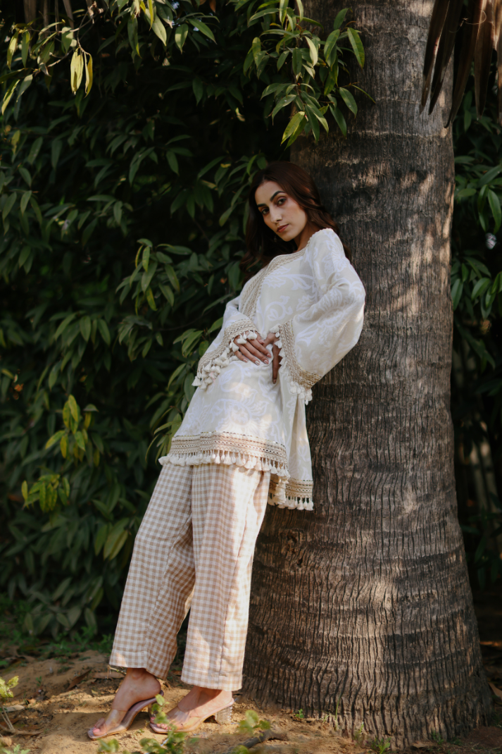 Tonal Tassels Coord Set