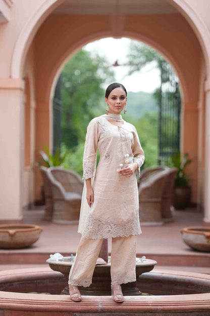 Dori work kurta and pants